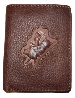 Men's Bi-Fold  Wallet - Bullrider Brand