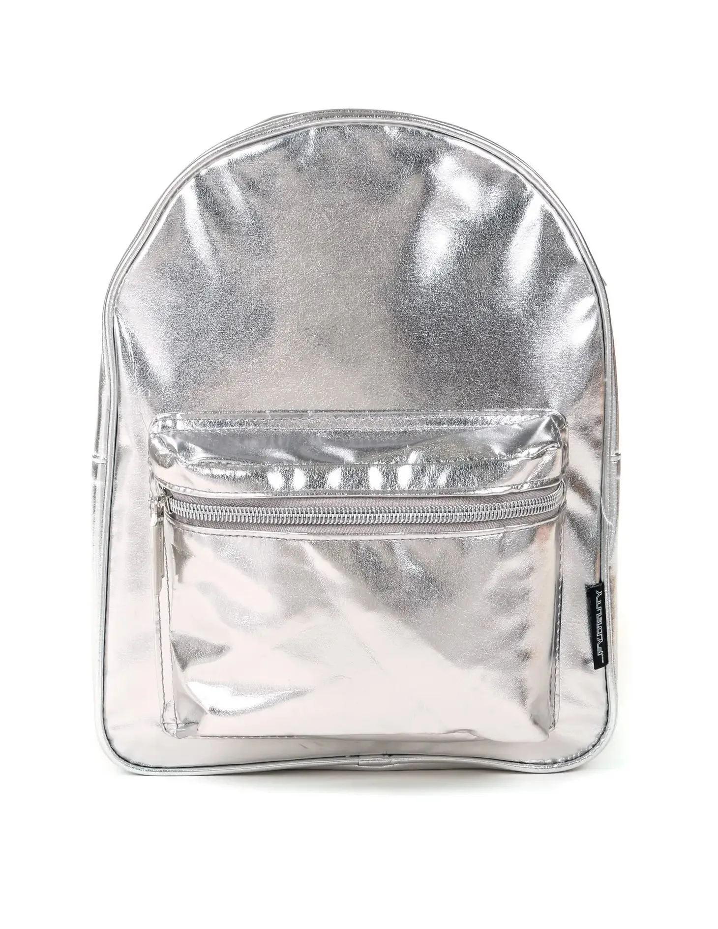 Mini Backpack Rollerskating 80s (Metallic Silver)