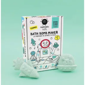 Nailmatic Kids DIY Bath Bomb Maker Kit- Small, Cosmos