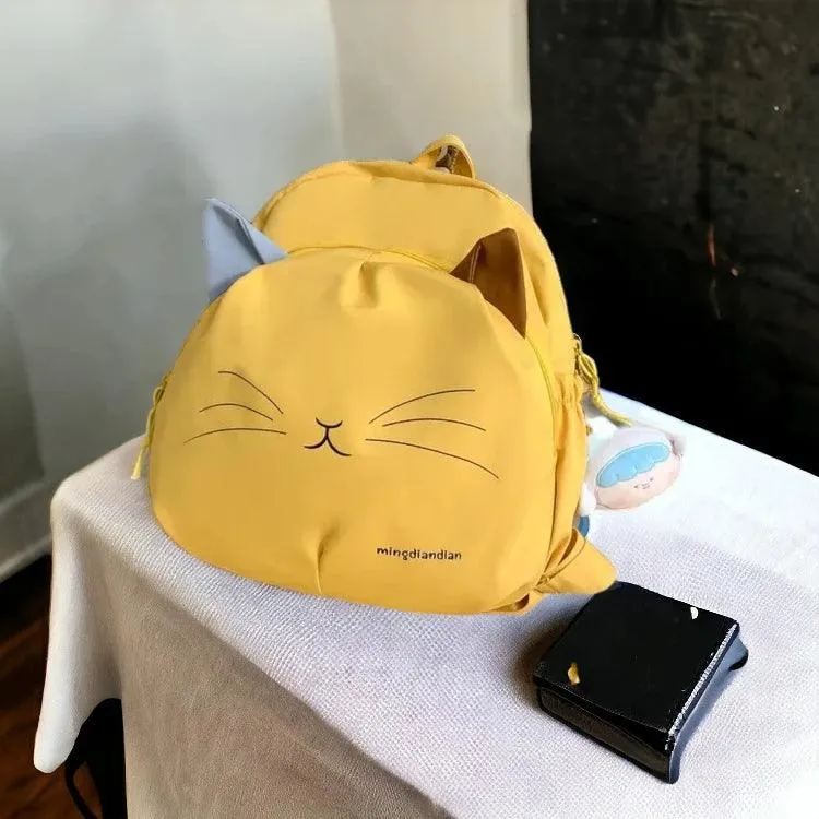 NBCB1125 Cool Backpack - Cartoon Cat Small Shoulder Bags For Children