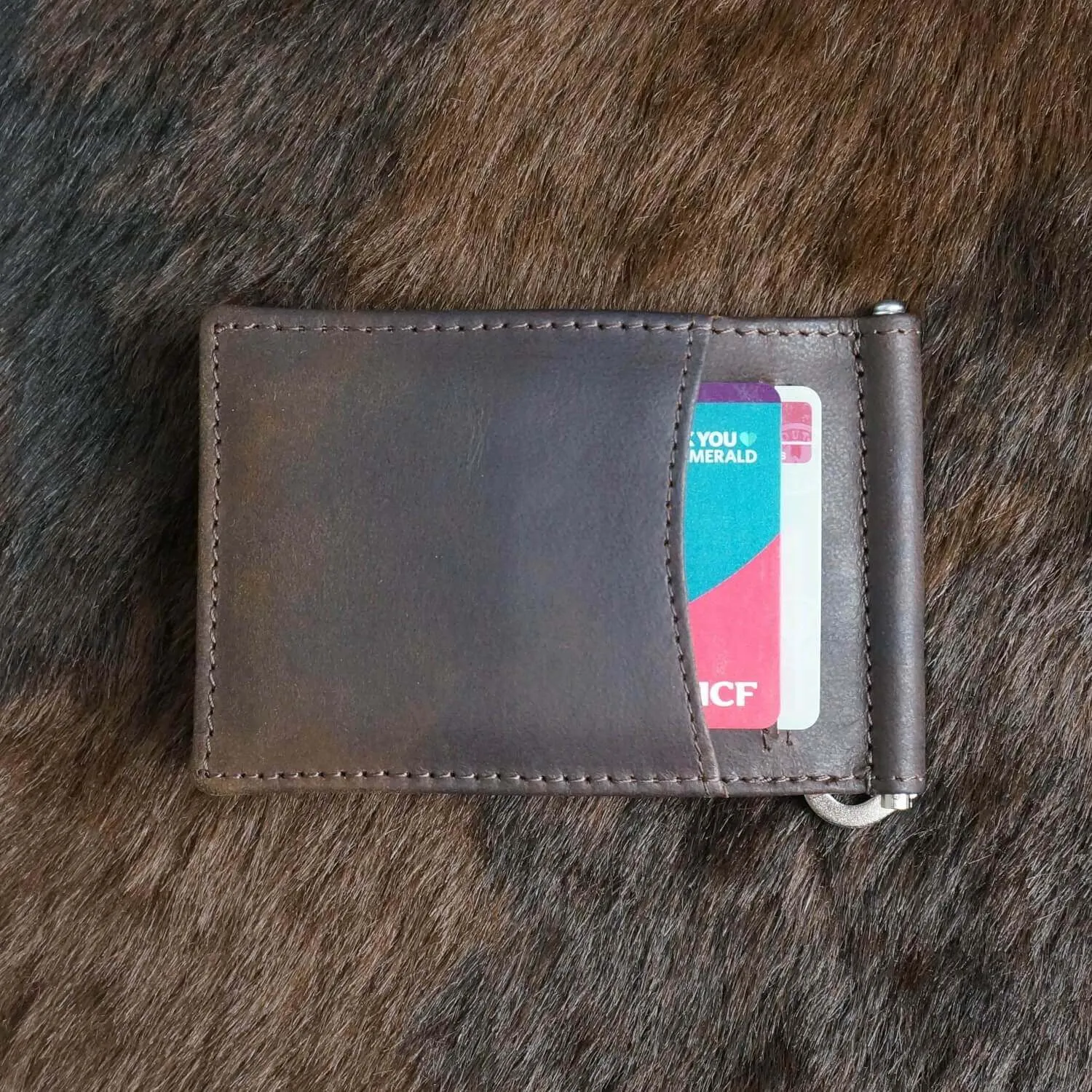 Personalised Money Clip Wallet-KALGHI