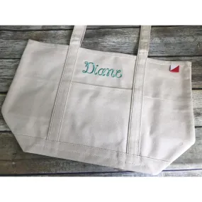 Personalized Canvas Tote Bag