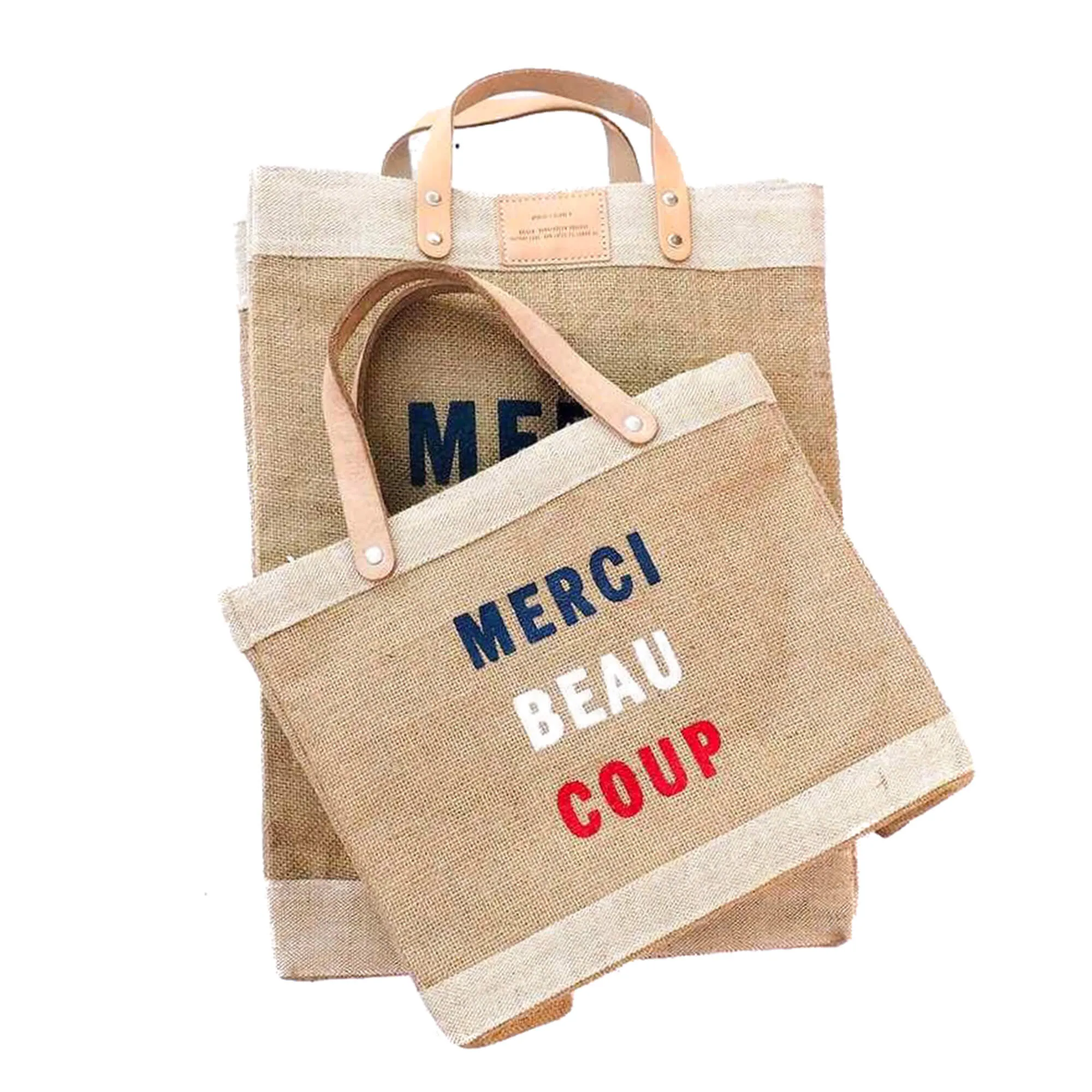 Petite Market Bag in Natural for Clare V. “Merci Beau Coup”