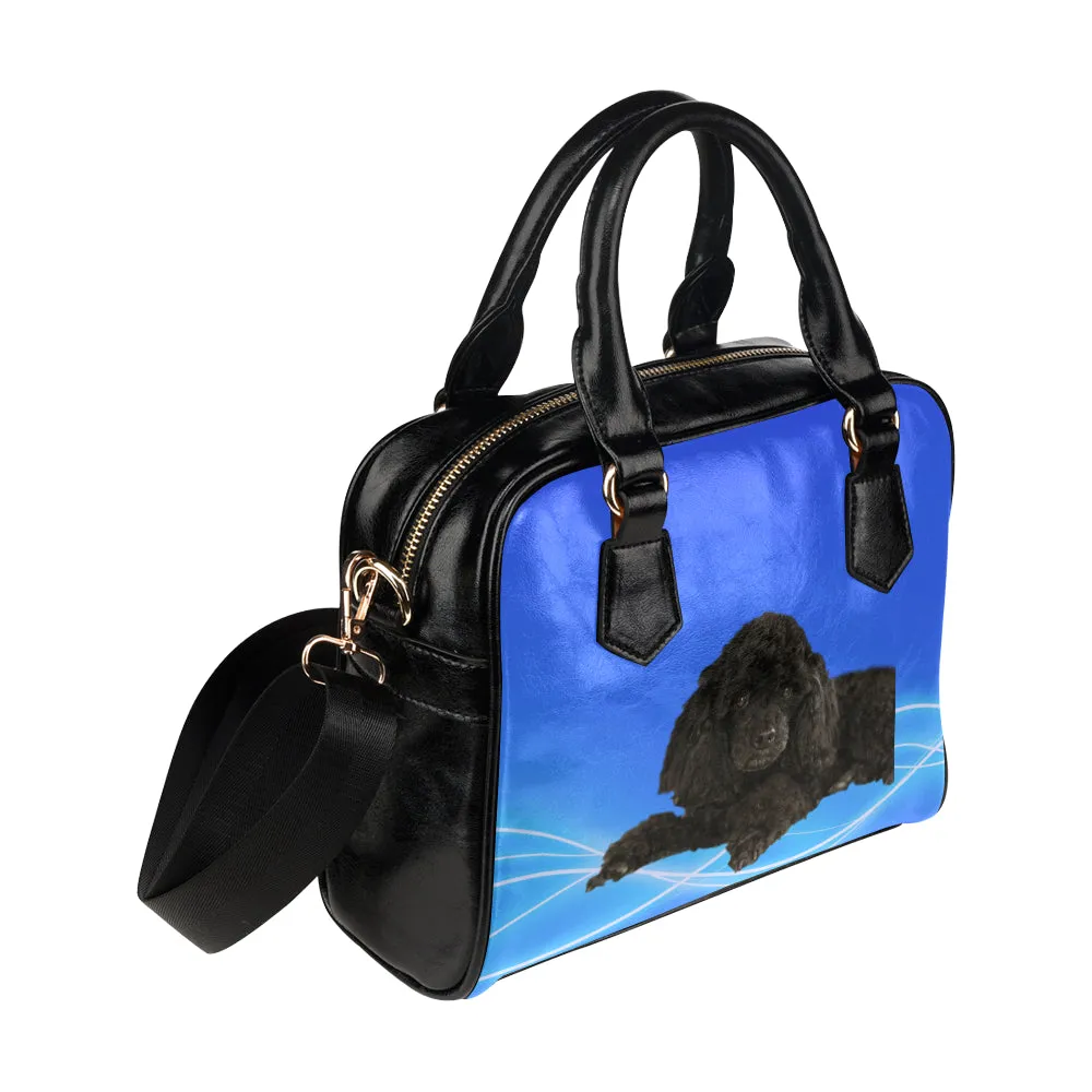 Poodle Shoulder Bag - Black Toy