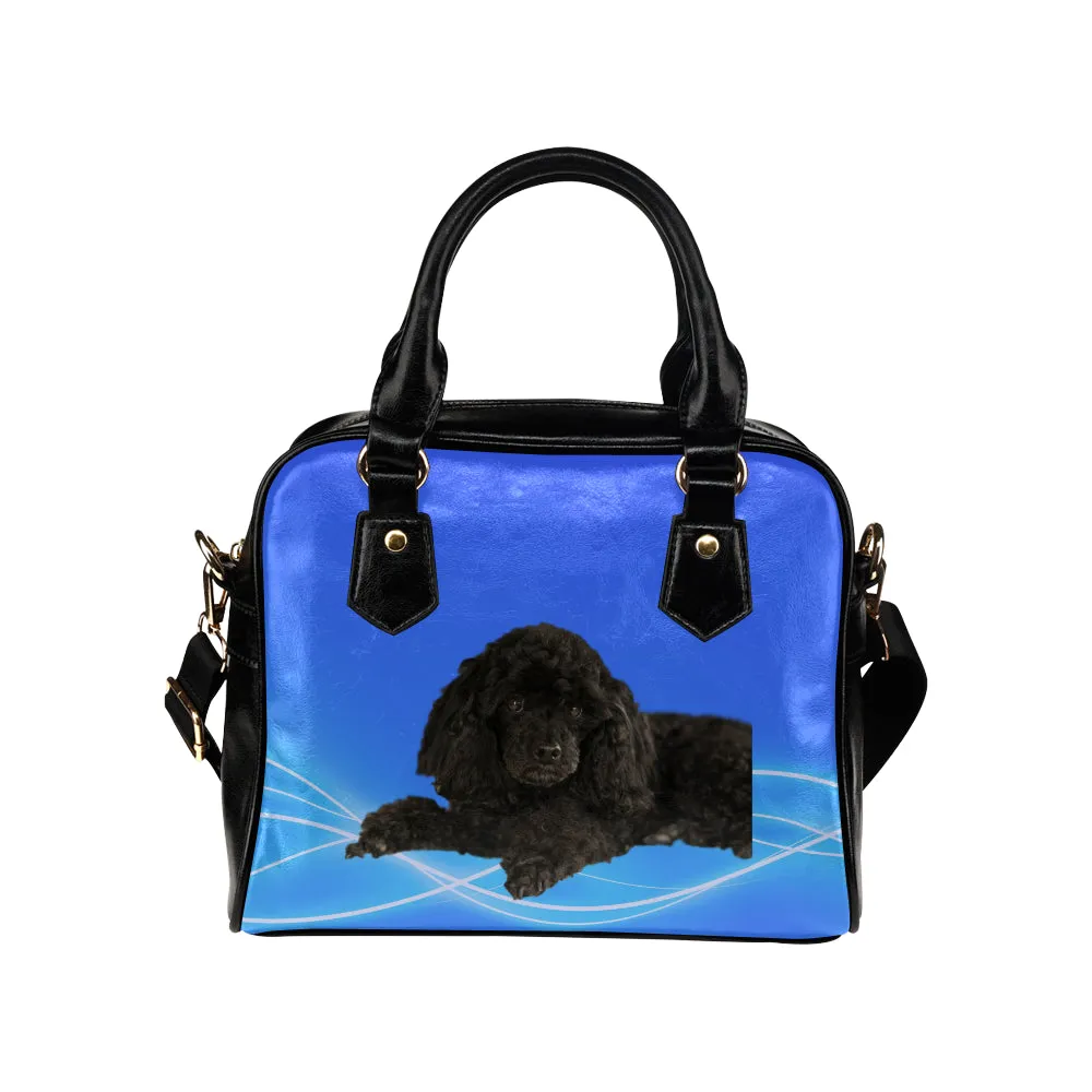 Poodle Shoulder Bag - Black Toy