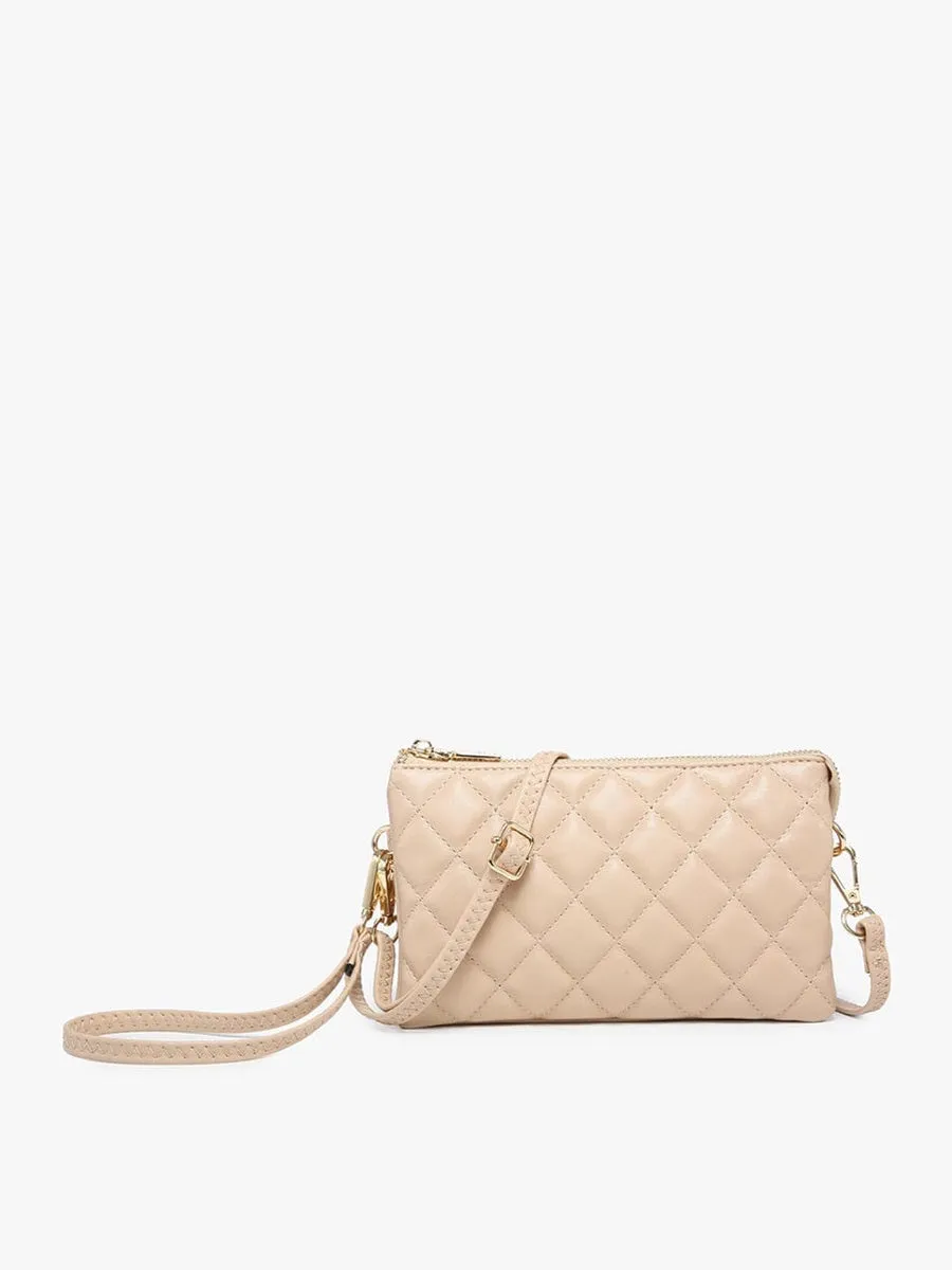 Reagan Quilted Crossbody/Wristlet