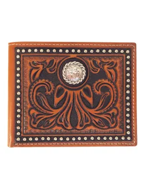 Roper Bi-fold Wallet - Tooled Leather