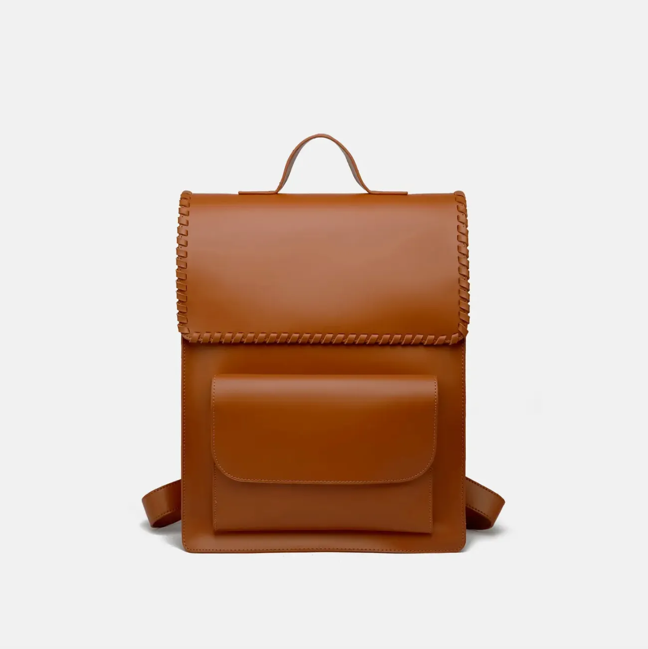 Roux Top Handle Backpack - Rust