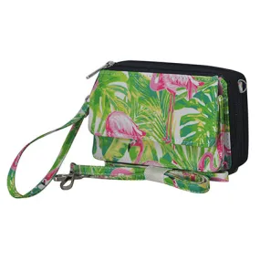 SALE! Tropical Flamingo NGIL Canvas All in One Wallet