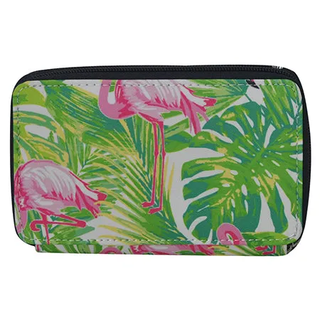 SALE! Tropical Flamingo NGIL Canvas All in One Wallet