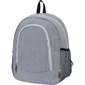 Seersucker Navy NGIL Backpack