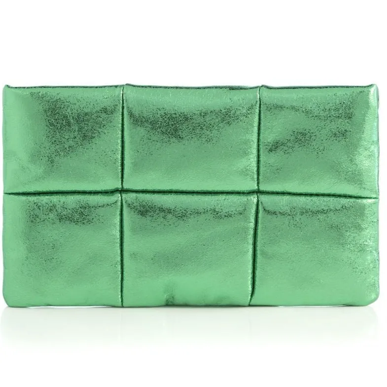 Shiraleah Skyler Zip Pouch - Emerald