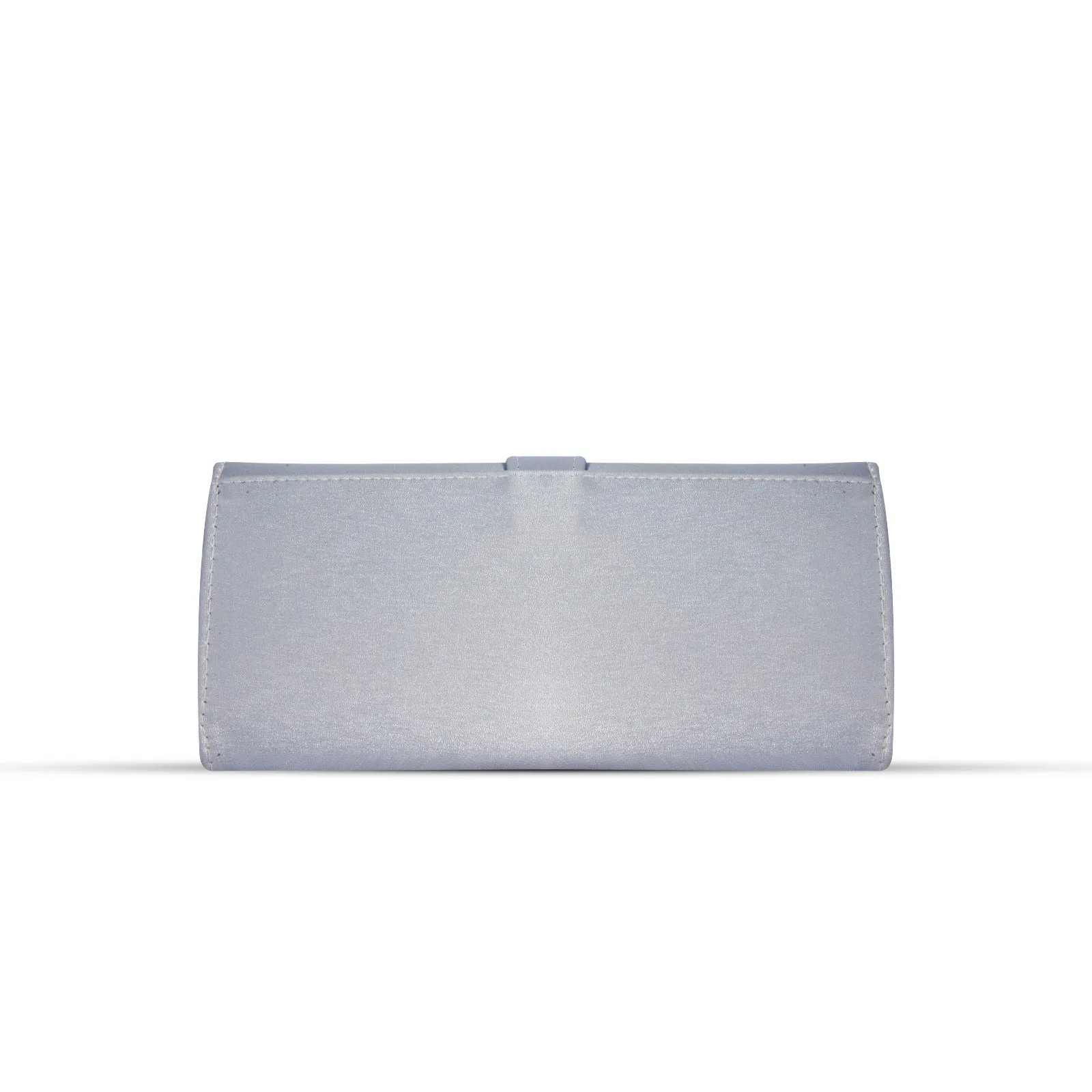 Sonata Grey suede Clutch