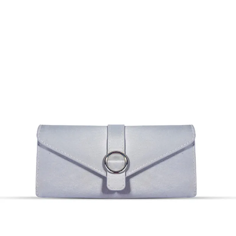 Sonata Grey suede Clutch