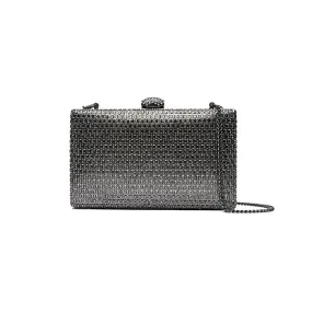 Sparkling Crystal Embellished Clutch AD 120