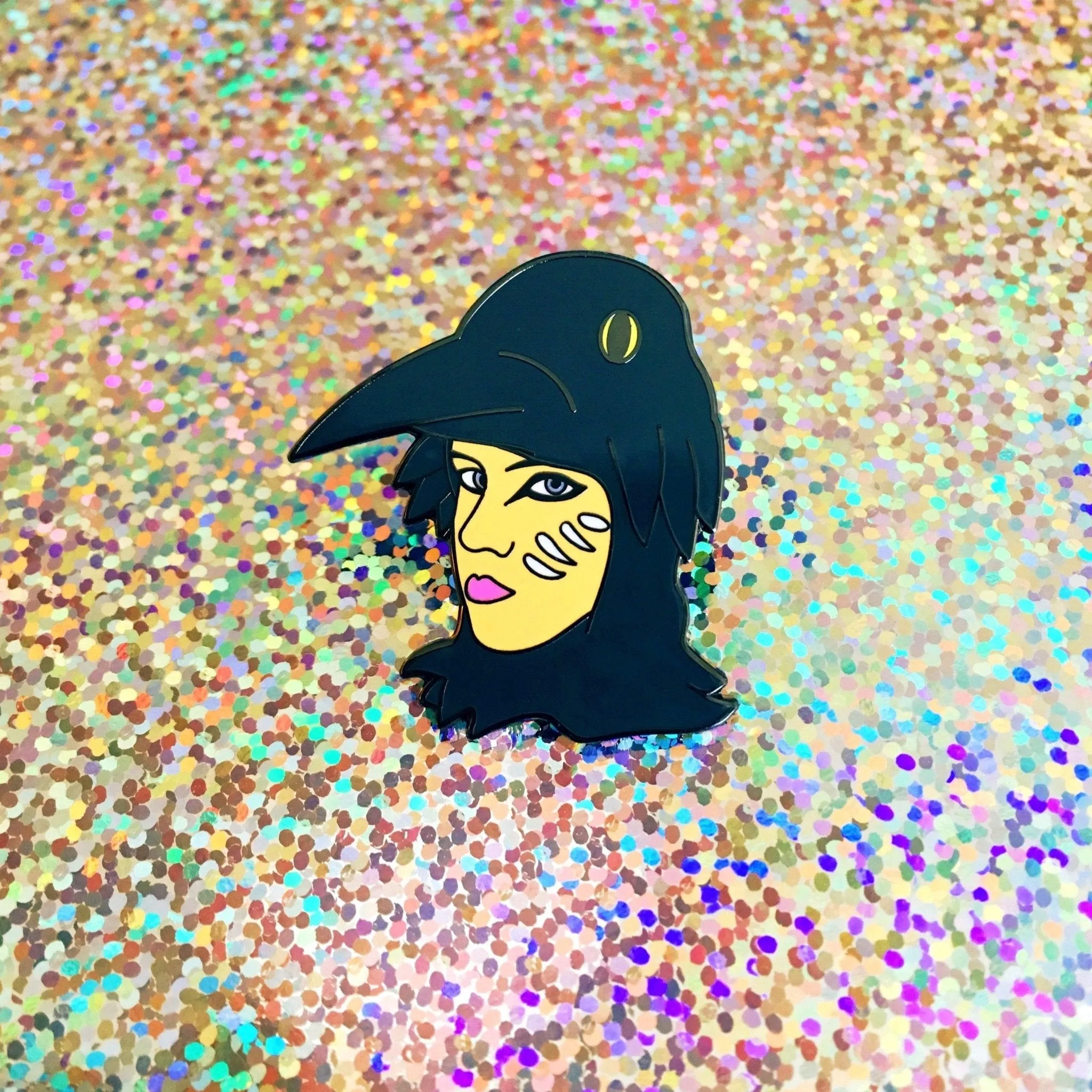 Suzy Bishop Enamel Pin - I'm A Raven