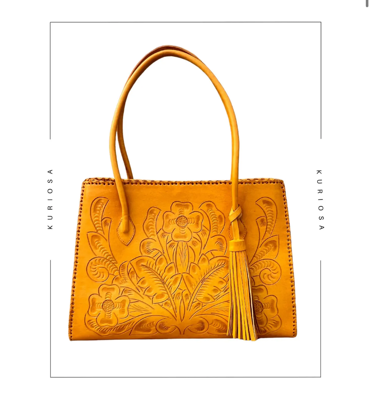 The Amy Handbag in Yellow