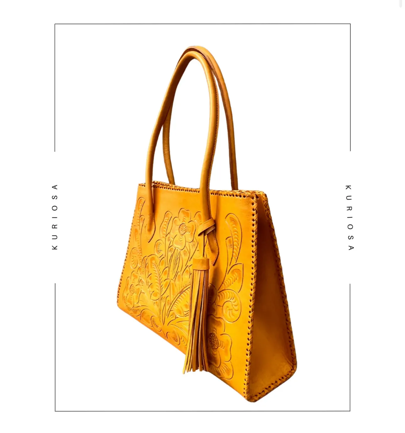 The Amy Handbag in Yellow