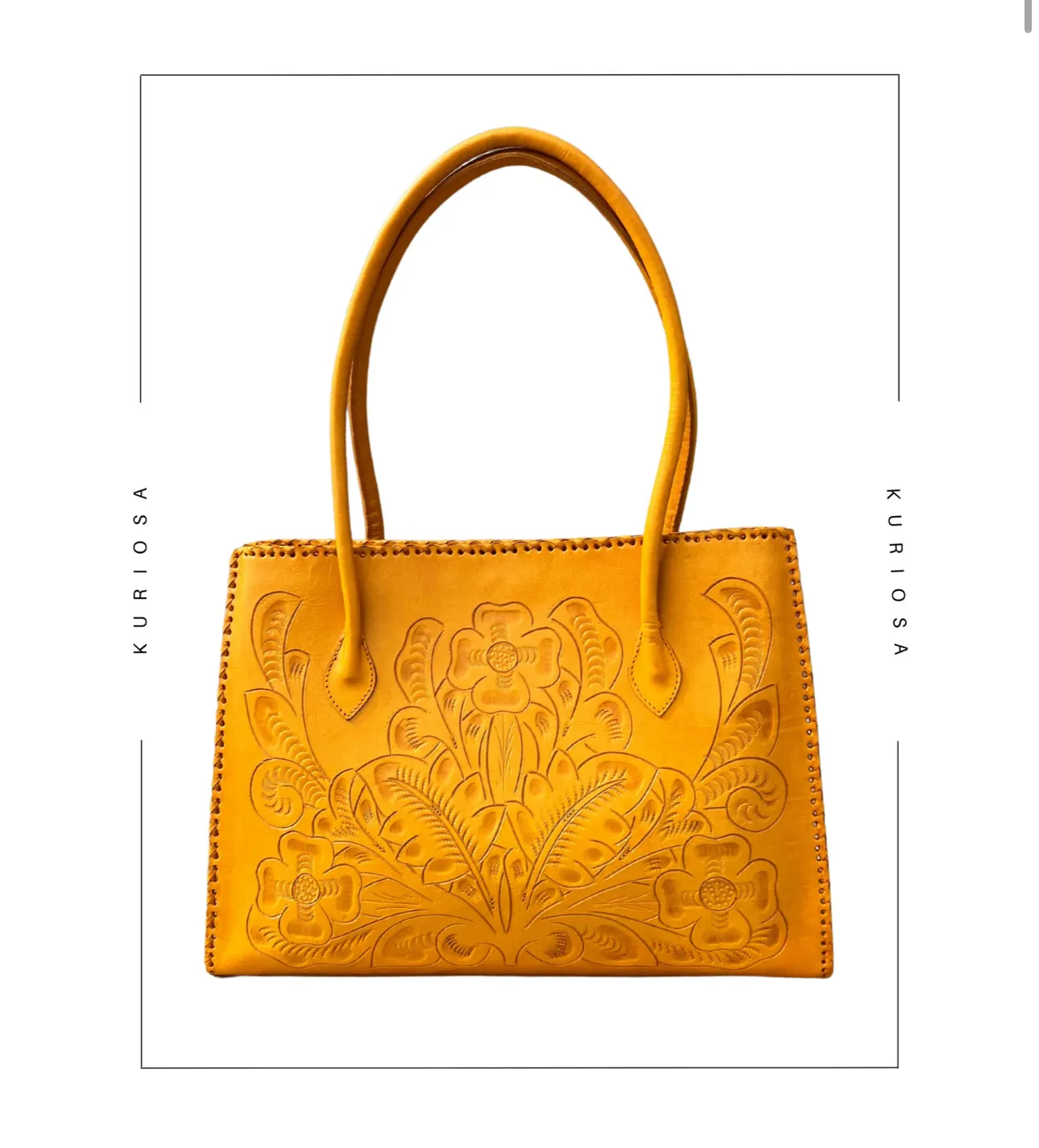 The Amy Handbag in Yellow