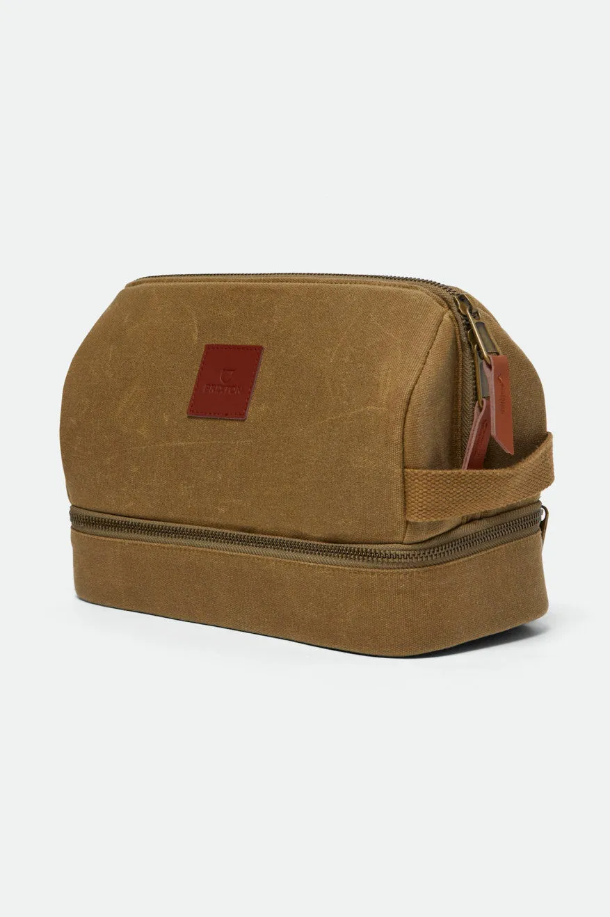 Traveller Dopp Kit - Olive Brown