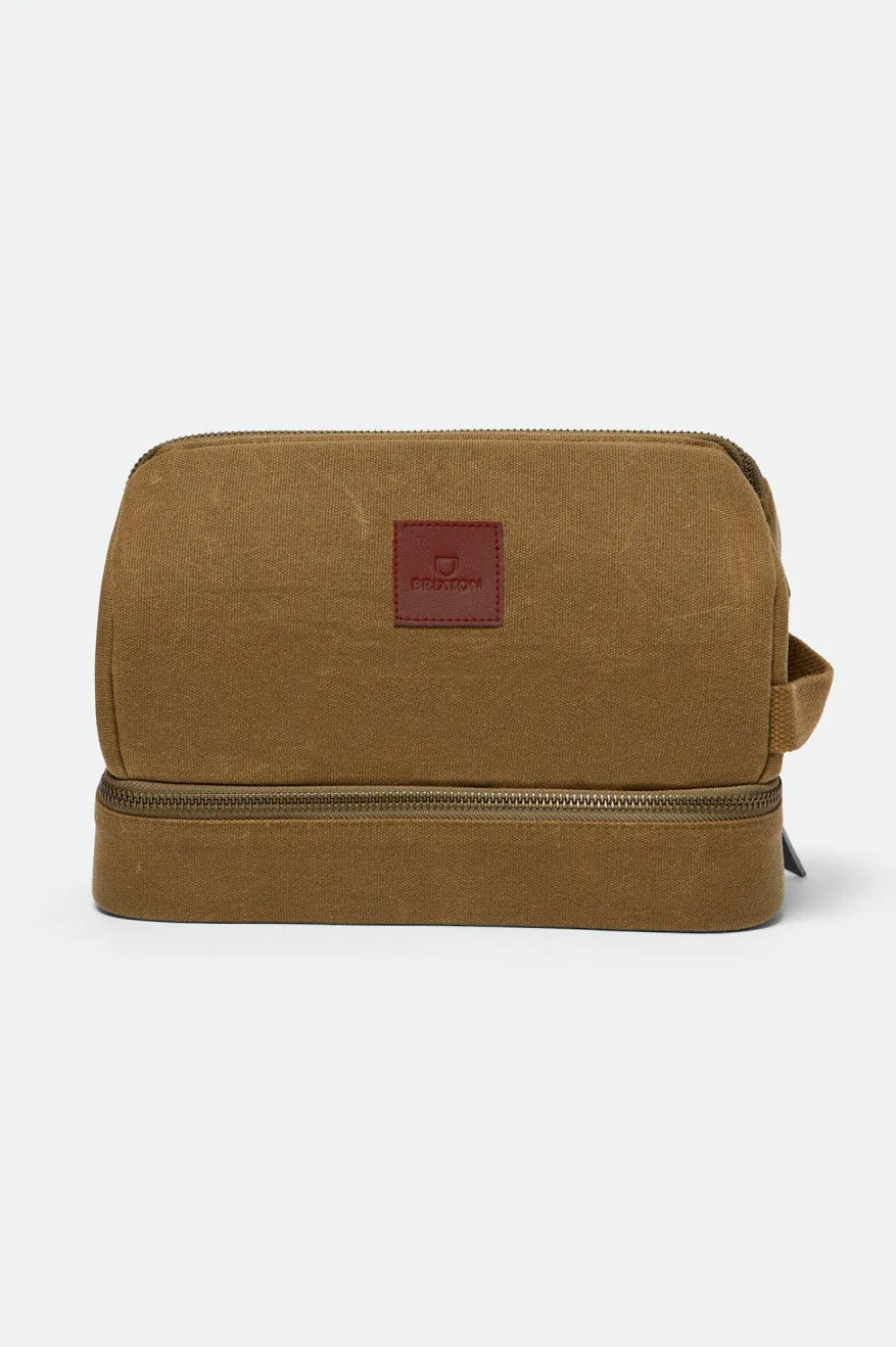 Traveller Dopp Kit - Olive Brown