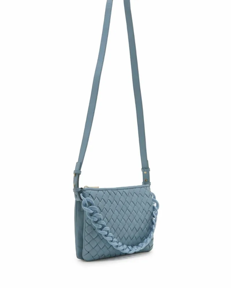 Vince Camuto Handbag ADYNA LGCROSSBDY CERULEAN BLUE/LAMB CAMERON