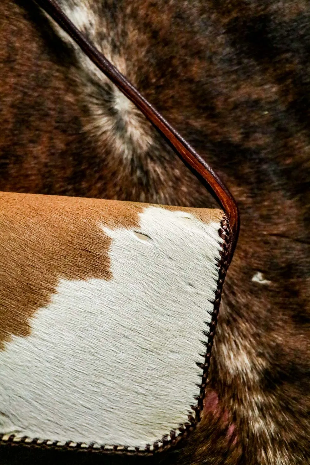 Vintage Cowhide Purse