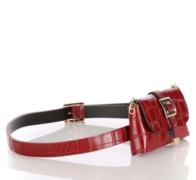 WOMEN POUCH PURSE BELT