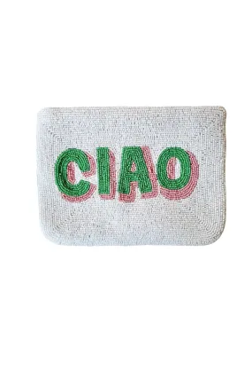 ZODA CIAO BEADED CLUTCH